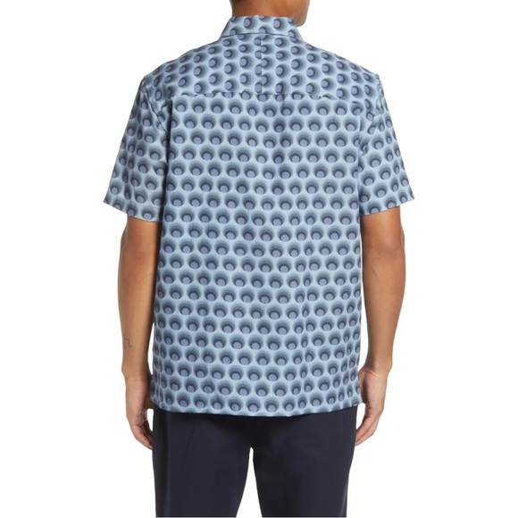 NWT Ted Baker London Pegus Retro Spot Print Shirt - Picture 2 of 4